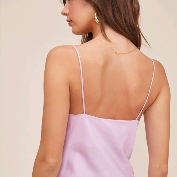 Astr The Label Nwt Bonita Slip Summer Dress In Pink Sz M - Picture 4 of 8